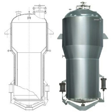 蘑菇式多功能提取罐結(jié)構(gòu)圖